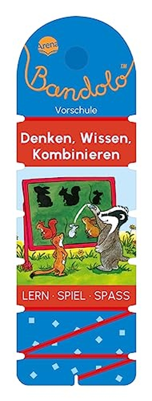 Barnhusen, Friederike. Bandolo. Denken, Wissen, Kombinieren - Lernspiel mit Lösungskontrolle für Kinder ab 5 Jahren. Arena Verlag GmbH, 2023.