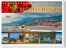Reise nach Montenegro (Tischkalender 2024 DIN A5 quer), CALVENDO Monatskalender