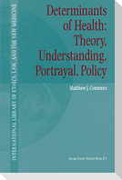 Determinants of Health: Theory, Understanding, Portrayal, Policy