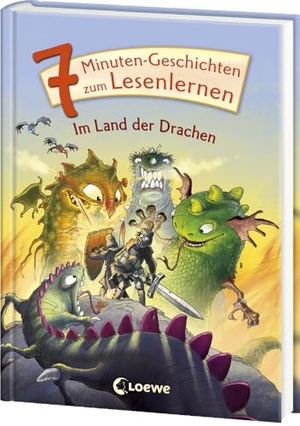 7-Minuten-Geschichten zum Lesenlernen - Im Land der Drachen - Erstlesebuch für Kinder ab 6 Jahren - Kurze Geschichten zum Vorlesen und ersten Selberlesen. Loewe Verlag GmbH, 2024.