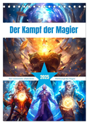 Der Kampf der Magier (Tischkalender 2025 DIN A5 hoch), CALVENDO Monatskalender