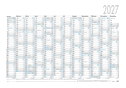 Plakatkalender 12 Mon 1 Stk. gerollt 2027