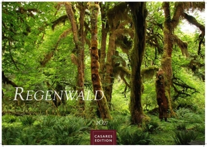 Regenwald Kalender 2027 - Wandkalender | Fotokalender Naturkalender 35x50cm | Wunderschöne Fotos tropischer Wälder und Landschaften. Casares Fine Art Edition, 2026.