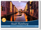 Stadt Hamburg (Wandkalender 2025 DIN A4 quer), CALVENDO Monatskalender