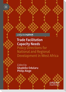 Trade Facilitation Capacity Needs