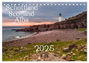 Schottland - Scotland - Alba (Tischkalender 2025 DIN A5 quer), CALVENDO Monatskalender