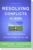 Resolving Conflicts at Work
