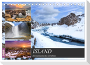 ISLAND Ein fantastisches Erlebnis (Tischkalender 2025 DIN A5 quer), CALVENDO Monatskalender