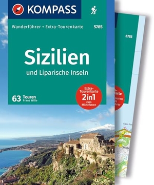 Wille, Franz. KOMPASS Wanderführer Sizilien und Liparische Inseln, 60 Touren mit Extra-Tourenkarte - GPS-Daten zum Download. Kompass Karten GmbH, 2025.