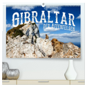 Gibraltar - der Affenfelsen (hochwertiger Premium Wandkalender 2024 DIN A2 quer), Kunstdruck in Hochglanz