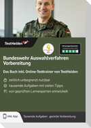 Bundeswehr Auswahlverfahren Vorbereitung: Das Buch inkl. Online-Testtrainer von TestHelden