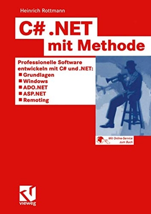 Rottmann, Heinrich. C# .NET mit Methode - Professionelle Software entwickeln mit C# und .NET: Grundlagen, Windows, ADO.NET, ASP.NET und Remoting. Vieweg+Teubner Verlag, 2003.