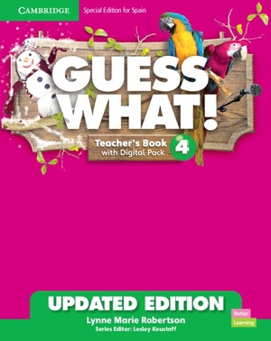 Robertson, Lynne Marie. Guess What! Level 4 Teacher's Book with Digital Pack Special Edition for Spain Updated. Cambridge University Press, 2026.