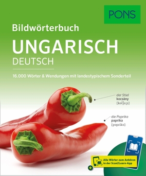 PONS Bildwörterbuch Ungarisch - 16.000 Wörter & Wendungen mit landestypischem Sonderteil und Scan2Learn-App. Pons Langenscheidt GmbH, 2026.