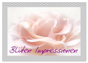 Blüten Impressionen (Tischkalender 2025 DIN A5 quer), CALVENDO Monatskalender