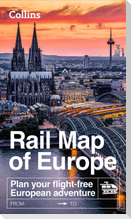 Collins Rail Map of Europe