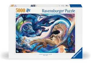 Erwachsenenpuzzle 5000 Teile - Gigantisches Drachenfest zur Tages- und Nachtstunde. Ravensburger Spieleverlag, 2024.