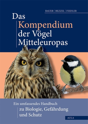 Bauer, Hans-Günther / Einhard Bezzel et al (Hrsg.). Das Kompendium der Vögel Mitteleuropas - Alles über Biologie, Gefährdung und Schutz. Aula-Verlag GmbH, 2020.