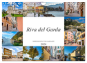 Riva del Garda Impressionen vom Gardasee (Wandkalender 2024 DIN A4 quer), CALVENDO Monatskalender