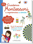 Cuaderno Montessori de experiencias de ciencia