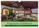 Vergessene Landhotels (Wandkalender 2024 DIN A4 quer), CALVENDO Monatskalender