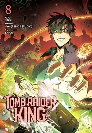 3b2s / Macalangcom, Adnazeer et al. Tomb Raider King, Vol. 8. Little, Brown & Company, 2024.