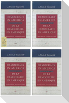 Democracy in America / de la Démocratie En Amérique (in Four Volumes)