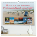 Blick auf die Halbinsel Fischland, Darß und Zingst (hochwertiger Premium Wandkalender 2025 DIN A2 quer), Kunstdruck in Hochglanz