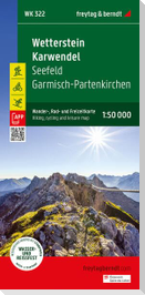 Wetterstein - Karwendel, Wander-, Rad- und Freizeitkarte 1:50.000, freytag & berndt, WK 322