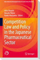 Competition Law and Policy in the Japanese Pharmaceutical Sector