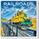 Railroads - Eisenbahnen 2027 - 16-Monatskalender