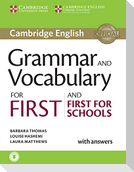 Grammar and Vocabulary for First and First for Schools Book with Answers and Audio