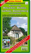 Radwander- und Wanderkarte Wendland.Elbe. Hitzacker, Dömitz, Lüchow, Dannenberg und Umgebung 1: 50 000
