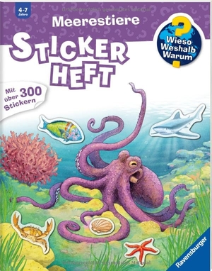 Wieso? Weshalb? Warum? Stickerheft - Meerestiere. Ravensburger Verlag, 2026.