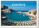 Rhodos - Traumhafter Süden (Tischkalender 2024 DIN A5 quer), CALVENDO Monatskalender