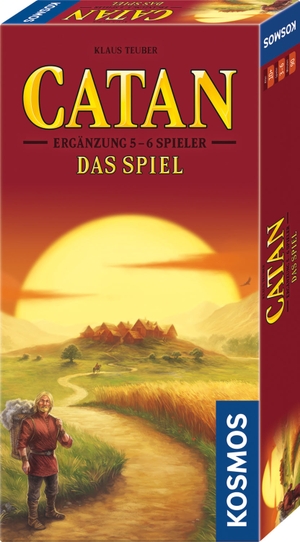 Teuber, Klaus. CATAN - Ergänzung 5-6 Spieler - Das Spiel. Franckh-Kosmos, 2022.