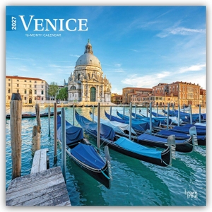Publishers, Browntrout. Venice - Venedig 2027 - 16-Monatskalender - Original BrownTrout-Kalender [Mehrsprachig] [Kalender]. Browntrout Verlags GmbH, 2026.