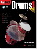 Fasttrack Drums Method - Book 1 Book/Online Audio [With CD]