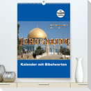 Jerusalem Kalender mit Bibelworten und Planer! (Premium, hochwertiger DIN A2 Wandkalender 2023, Kunstdruck in Hochglanz)
