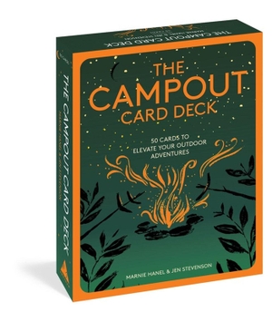 Hanel, Marnie / Jen Stevenson. The Campout Card Deck - 50 Cards to Elevate Your Outdoor Adventures. Workman Publishing, 2022.