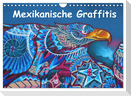 Mexikanische Graffitis (Wandkalender 2024 DIN A4 quer), CALVENDO Monatskalender
