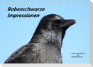 Rabenschwarze Impressionen - meike-ajo-dettlaff.de via  wildvogelhlfe.org (Tischkalender 2022 DIN A5 quer)
