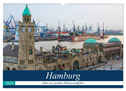 Hamburg - Ahoi zur großen Hafenrundfahrt (Wandkalender 2024 DIN A3 quer), CALVENDO Monatskalender