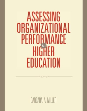 Miller. Assessing Org Performance in H. John Wiley & Sons, 2006.