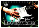 Rockgitarren Power (Tischkalender 2024 DIN A5 quer), CALVENDO Monatskalender