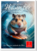 Was für ein Hamster (Wandkalender 2025 DIN A3 hoch), CALVENDO Monatskalender
