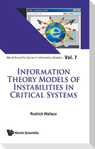 Information Theory Models of Instabilities in Critical Systems