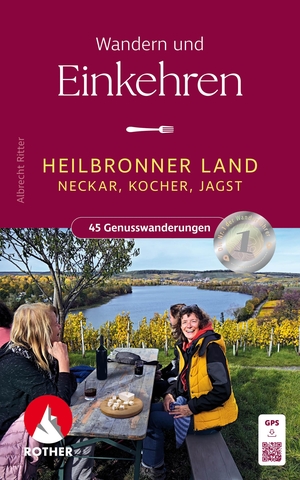 Ritter, Albrecht. Wandern und Einkehren - Heilbronner Land - Neckar, Kocher, Jagst. 45 Genusswanderungen. Mit GPS-Tracks. Bergverlag Rother, 2024.