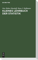 Kleines Lehrbuch der Statistik