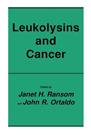 Ortaldo, John R. / Janet H. Ransom (Hrsg.). Leukolysins and Cancer. Humana Press, 2013.